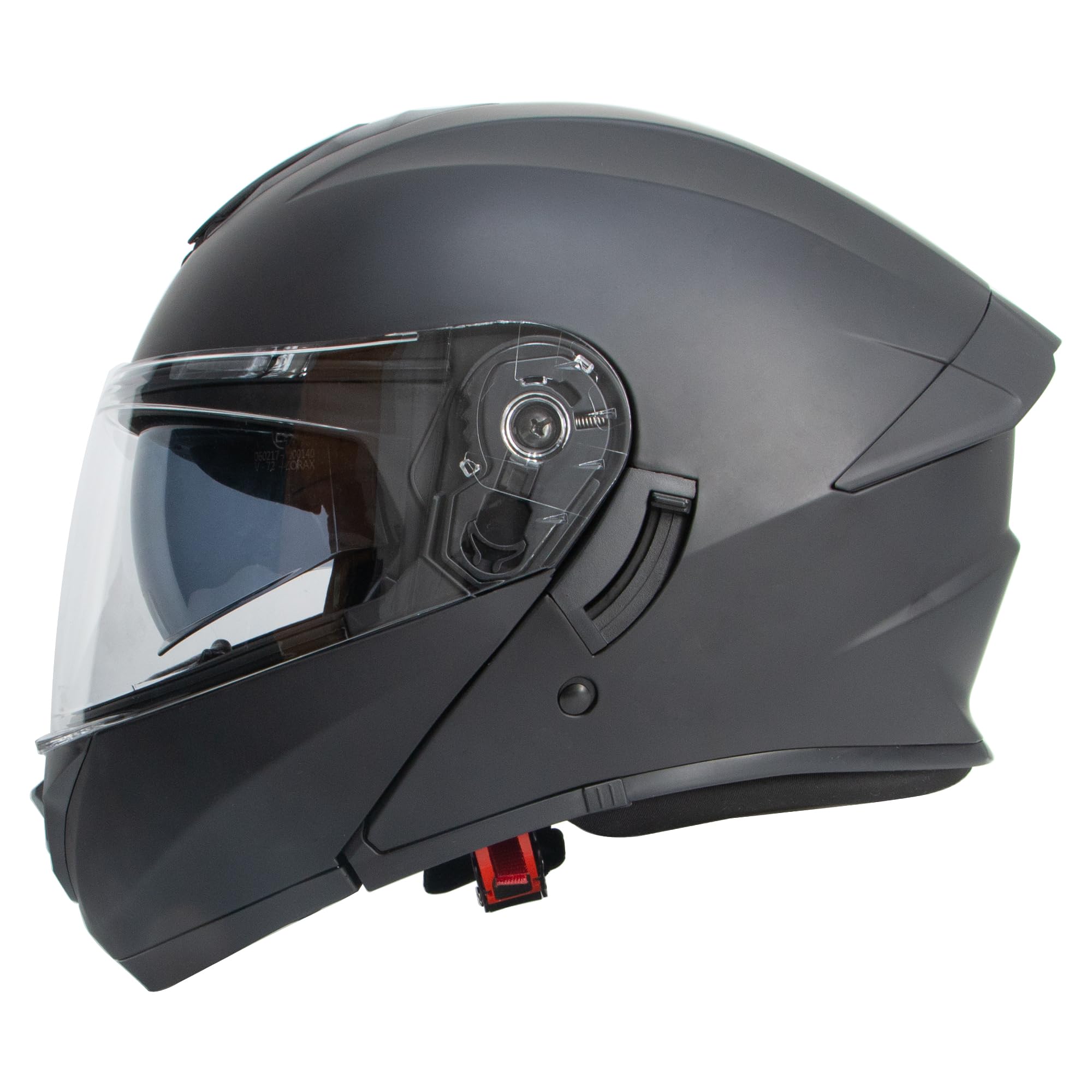 Zorax ZOR-839 Matt Black L (59-60cm) Flip Up Double Visor Helmet